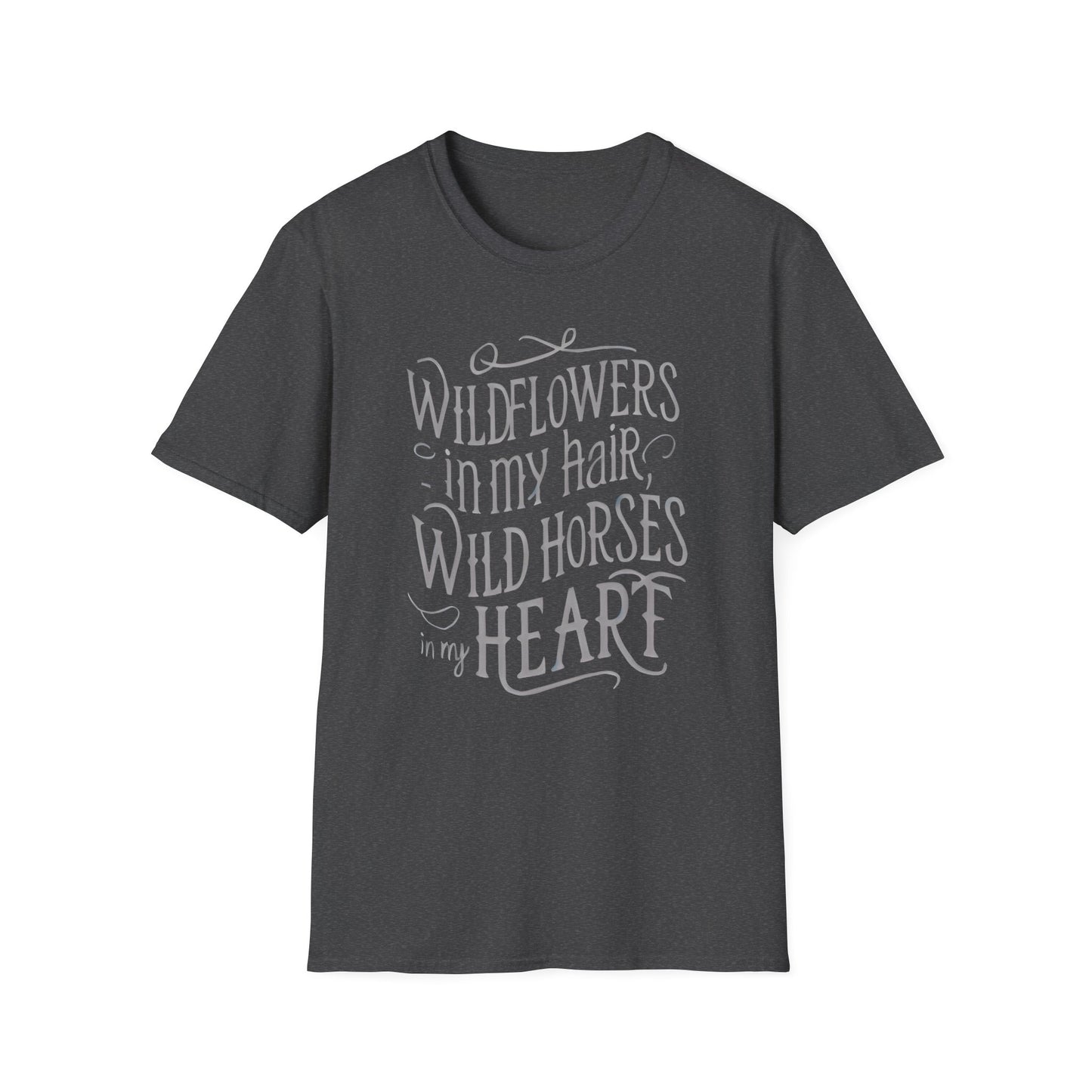 Wildflowers & Wild Horses  T-Shirt