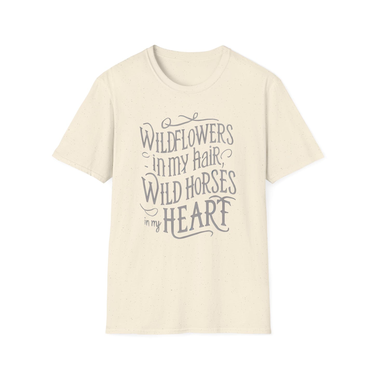 Wildflowers & Wild Horses  T-Shirt