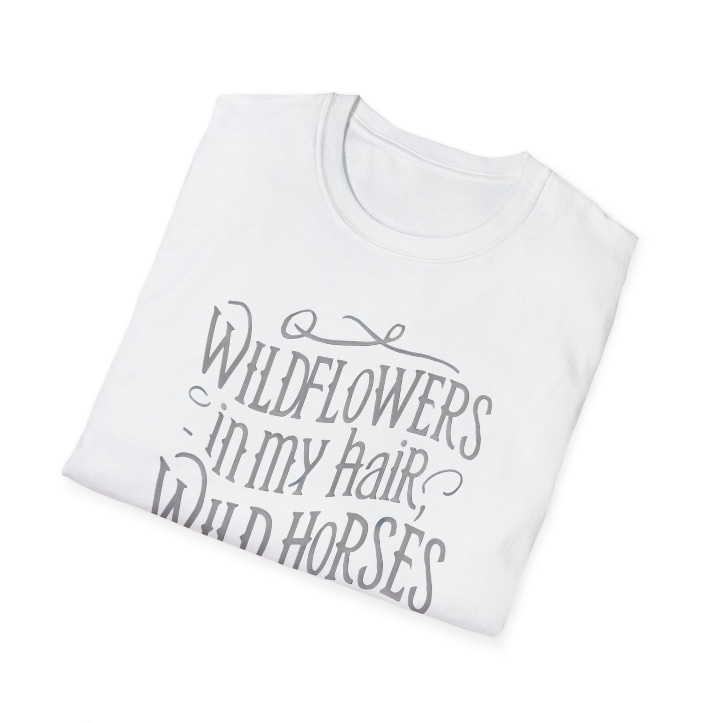 Wildflowers & Wild Horses  T-Shirt