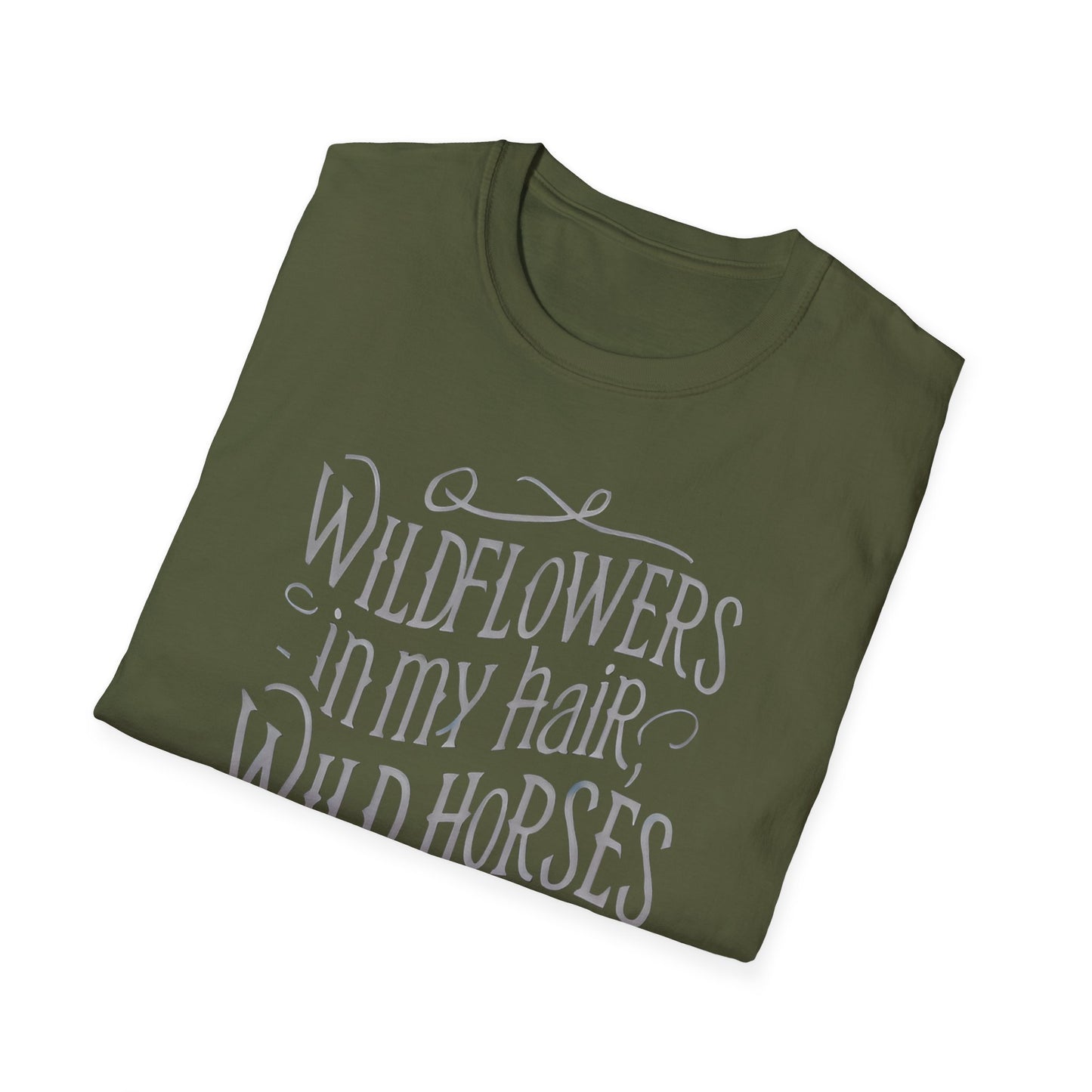 Wildflowers & Wild Horses  T-Shirt